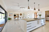 open plan kitchen living area new home forrest building co new kitchen