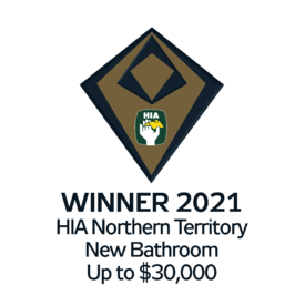2021 HIA NT New Bathroom Up to $30,000